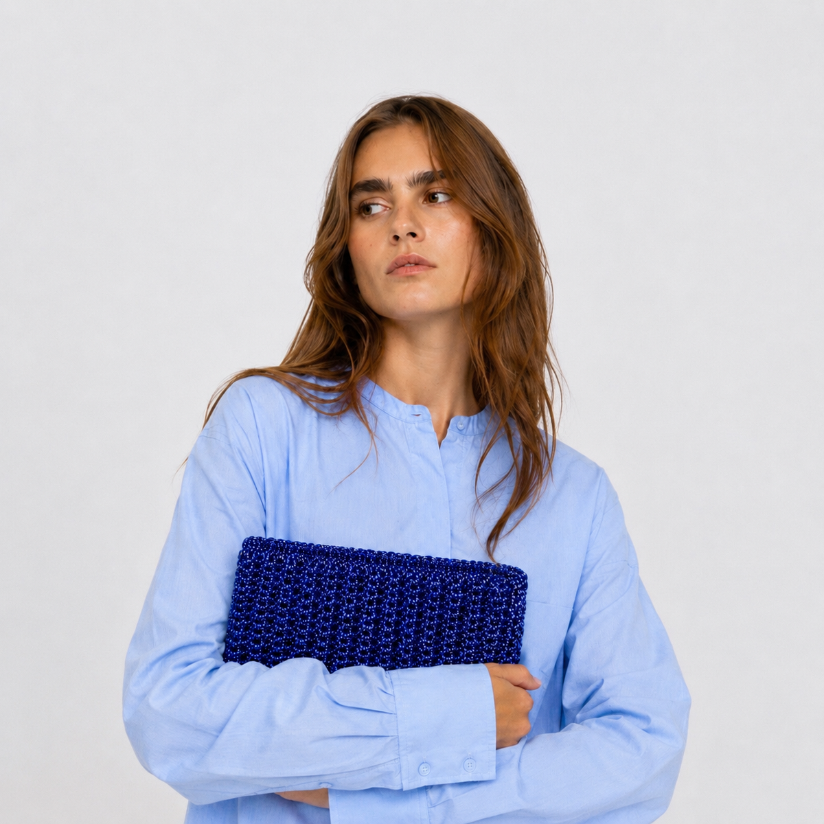 Pochette Syenna royal Morël Paris