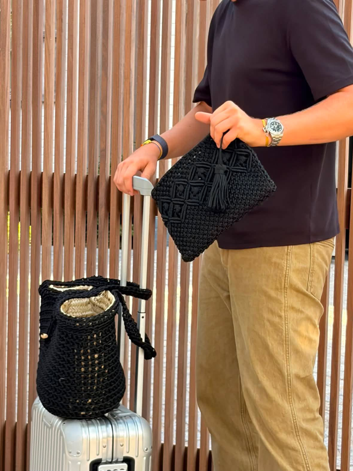 Pochette Obsidian Capri Morël Paris