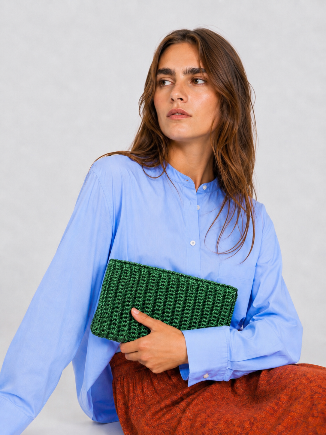 Pochette Syenna Moss Morël Paris