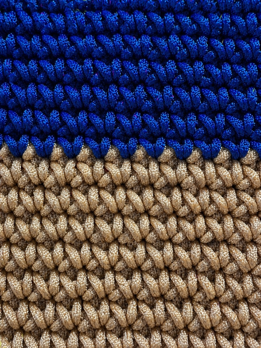 Cabas Sable & Majorelle Riviera Morël Paris