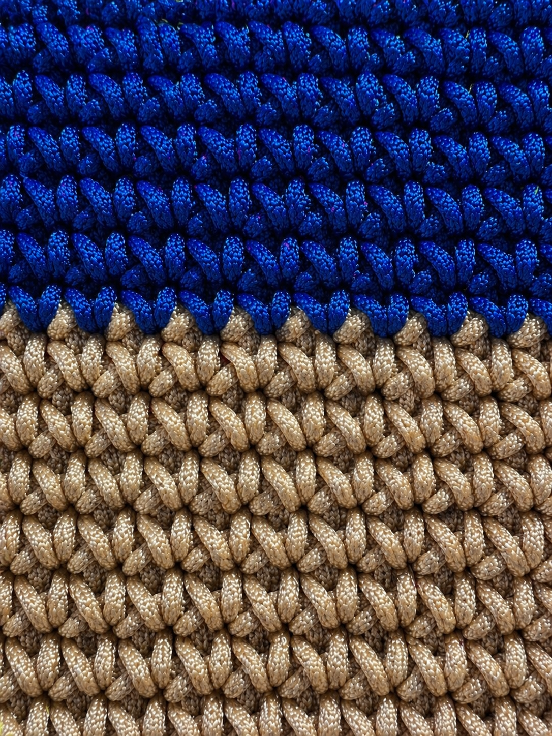 Cabas Sable & Majorelle Riviera Morël Paris