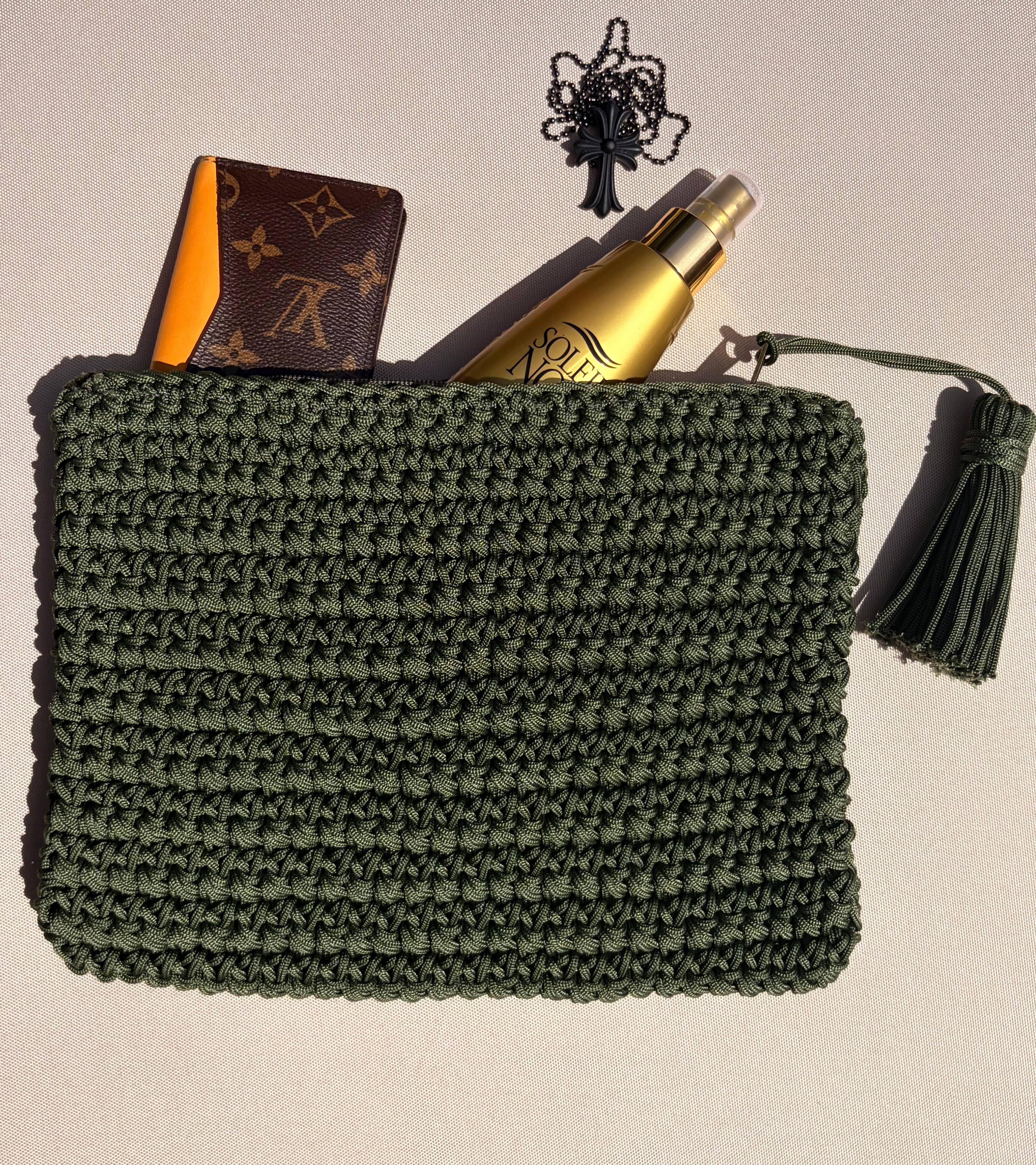 Pochette Milo Olive My Store